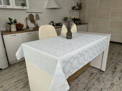 Скатерть виниловая с ажурным узором 110*140 см 1506-w-11