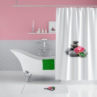 Штора для ванної SPA Tropichome 180x200 cм, Білий