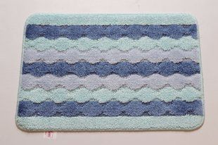 Килимок для ванної/туалету 40x60 см Vonaldi 2518/ light blue