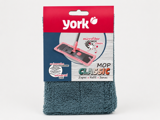 Запасная насадка на швабру York Classic 081090/blue
