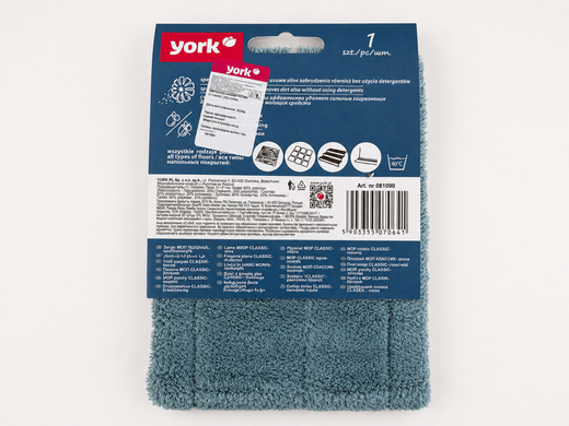 Запасная насадка на швабру York Classic 081090/blue
