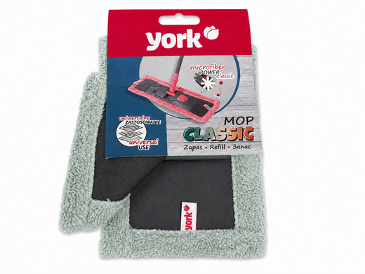 Запасная насадка на швабру York Classic 081090/mint