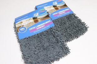 Насадка на швабру "Лапша Микрошенилова" 40x10 см 9295grey