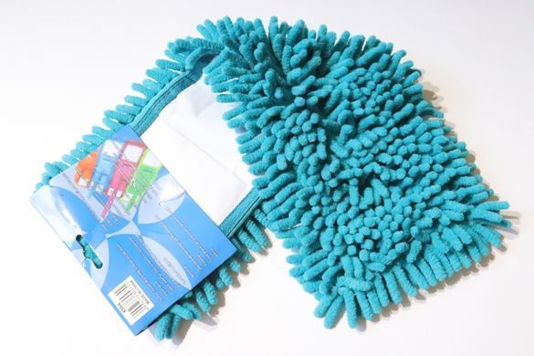Насадка для швабри локшина "Lux" 40x10 см 3004/turquoise