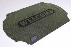 Килимок гумовий брудозахисний кольоровий 60*90 см 1878/grey