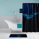 Штора для ванної Phantom Tropichome 180x200 cм, Чорний