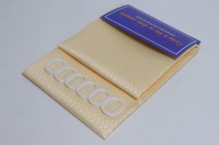 Шторка в ванную широкая 240x180 см однотонная бежевая 5314/beige
