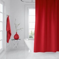 Штора для ванной Тропік Red, Червоний