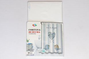 Штора для ванной силиконовая Эфиопия 180x180 см 1643