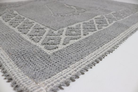 Килимок у ванну бавовняний Foot Tropichome 50*70 cм 2064/fullgrey