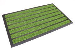 Коврик входной 45*75 см с резиновыми полосами Грасс 2803/green
