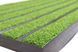 Коврик входной 45*75 см с резиновыми полосами Грасс 2803/green
