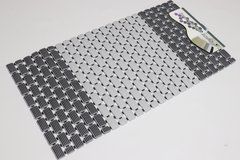 Протиковзкий килимок для душу піддону на присосках 68*40 см 1808/grey
