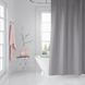 Штора для ванной длинная 180x240 см (висота 240 см) Grey Tropic