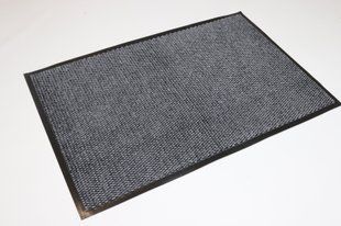 Килимок вхідний поліамід 120x180 см сірий