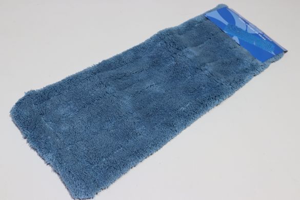 Запасная насадка из микрофибры для швабры гладкая арт. X9010/blue