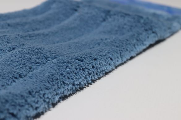 Запасная насадка из микрофибры для швабры гладкая арт. X9010/blue