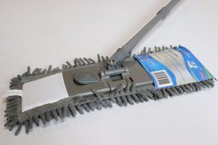 Швабра из микрофибры Феникс Эко Люкс серая