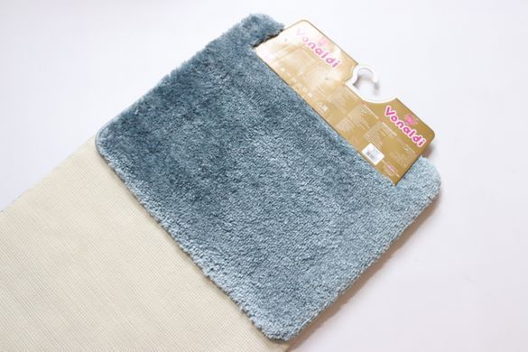 Набір килимків для ванної та туалету Softmicro 60x100 50x60 см 07009 Blue