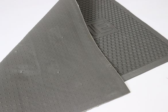 Коврик придверный резиновый соты Welcome 60*90 см 2607/grey