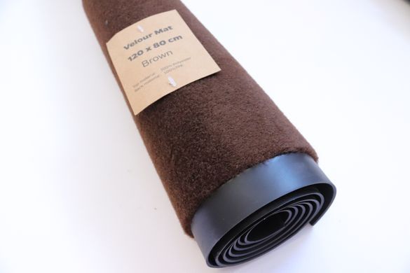Влагопоглощающий коврик 80*120 см Velour Mat 6082/brown
