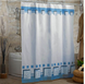 Шторка для ванной комнаты Miranda Lykia blue 180*200 cм