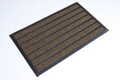 Коврик входной 45*75 см с резиновыми полосами Грасс 2803/brown