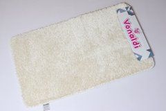 Набор ковриков в ванную и туалет Pirlanta 100*60 +50*60 см с высоким ворсом 01290 Cream