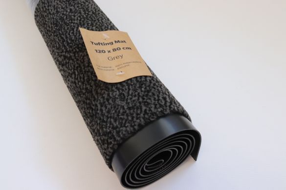 Брудозахисний килимок 80*120 см см TuftingMat 1559/grey