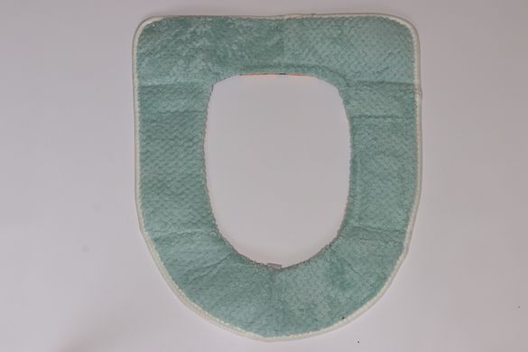М'яка накладка на кришку унітаза на липучках арт. 9011/ turquoise