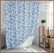 Штора для ванной Тропік Droplet 180*200 см, Блакитний