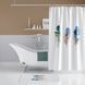 Штора для ванной Plume Tropichome 180x200 cм, Багатокольоровий