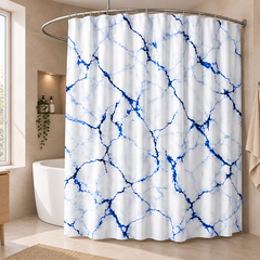 Шторка для кутової ванни Tropik Sapphire 240&times;200 см широка