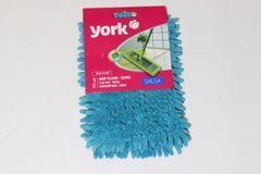 Запасная насадка из микрофибры на швабру с платформой YORK Польша Blue