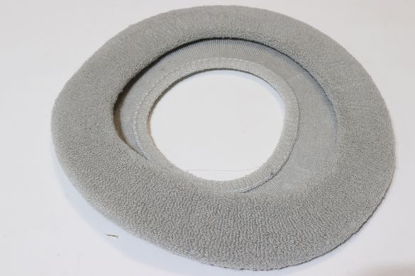 Накладка-чехол на ободок унитаза мягкая на резинке Ecoco 0852/grey