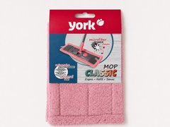 Запасна насадка на швабру York Classic 081090/pink